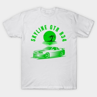 Skyline GTR R34 T-Shirt